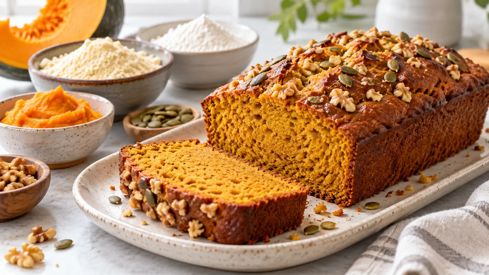 Glutensiz balkabaklı kek